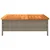 Vrtni stol sivi 70 x 70 x 25 cm od ratana i bagremovog drva
