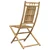 Sklopive vrtne stolice 2 kom 46 x 66 x 99 cm od bambusa