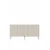 Hanah Home komoda Gumus 150, 150 cm, bela / travertin