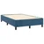 Krevet box spring s madracem LED tamnoplavi 120x200 cm baršun