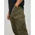 JACK & JONES Muške pantalone 12216664, Maslinaste