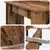 Blagovaonski stol 240 x 85 x 75 cm Konstruirano drvo Staro drvo