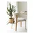 Bel oblazinjen jedilni stol Savina – House Nordic
