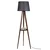 Opviq Podna lampa, 160 cm, E27, Tamnobraon