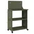 Kolicˇar za alate s policom Maslinasto zelena 65 x 35 x 111 cm