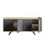 Hanah Home Komoda Piran 150x75x40cm Antracit-Hrast