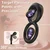 SuperLove Vibrating Cock Ring with Dual Adjustable Beads Black