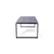 IWHOME Elegantni Vrtni Set POSEIDON - Antracit Miza + 6 Stolov MADRID