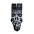 Dokolenke MISFITS - SKULLY - črne - AFFLICTION - A30420-BK