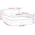 Vidaxl Box spring postelja z vzmetnico kapučino 140x200cm umetno usnje