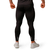 GymBeam Pulse Running Leggings Black