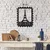 Wallity Zidna dekoracija Paris Stamp, Crna