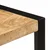 Vidaxl Jedilna miza 120x55x76 cm trden robusten mangov les