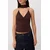 TRENDYOLMILLA Ženska bluza Twoss26Bz00488, Braon