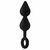 Analne kuglice crne – XL Double Drop