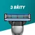 Gillette Mach 3 brijač + dopuna + Series Gel 200ml sa neseserom