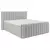 Boxspring Krevet Lina 200/220 cm , svetlosiva