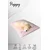 Paws & Whiskers Krevet za ljubimce Puppy Dog, 90x60x12 cm, Svetloroze