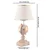 Opviq World Stona lampa, Bela