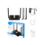 CUDY LT500D WiFi ruter AC1200 MR400 4G LTE 300Mbps