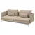 SÖDERHAMN Trosed ležaj, Kelinge bež