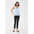 Kaffe Top Allie svetlo modra