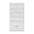 Hanah Home Polica 90x180x30cm Bela