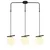 Conceptum Hypnose Luster Üzüm-6281, 81x15cm, 3xE27, IP20, Crni