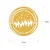 WALLXPERT XMASGOLD 019 Zidna dekoracija