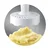 Puree attachment for hand blender, EasyClick system, White - Braun