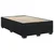 Vidaxl Box spring postelja z vzmetnico črna 120x200 cm žamet