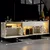 HANAH HOME TV polica Norm Travertine Gold
