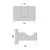 Kopalniški obešalnik Nico 5905 Brush Copper