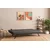 Atelier del Sofa Trosed na razvlačenje Zven, 180x64x78cm, Antracit
