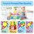 Picasso Tiles set 61 kom s torbico za shranjevanje PT05