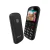 Evolveo - EasyPhone XS, mobilni telefon za starije osobe, crne boje