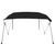 Tenda bimini s 4 luka crna 243x210x137 cm
