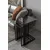 Hanah Home Mira set stolića (umetnuti), crna/dimljena (3 kom)