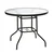 Homestar Miza DUBLIN D90xV71cm, temno rjava