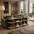 Hanah Home komoda Flusso, 170 cm, hrast Sapphire