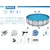 BESTWAY Okrugli bazen sa metalnim okvirom/ merdevinama i filter pumpom 549x122m Steel Pro max/