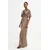 Obleka Guess MARTINE rjava barva, W5YK01 WHEZ2