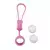 Vaginalne kuglice Geisha Balls, 17.7cm, Roze