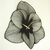 WALLXPERT Azalea Metal Wall Clock APS039 49 Black