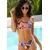 SUNSEEKER Bikini temno modra/temno rumena/karminsko rdeča/črna