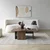 Hanah Home Set kafenih stočića, 105x35cm, Braon