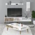 Lessentiel Maison Set TV Komoda i klub sto Beli