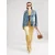 GUESS Prehodna jakna moder denim