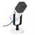 Fifine AM8 Dynamic RGB Microphone - White