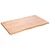 Zidna polica svjetlosmeđa 100x60x(2-4) cm obrađena hrastovina